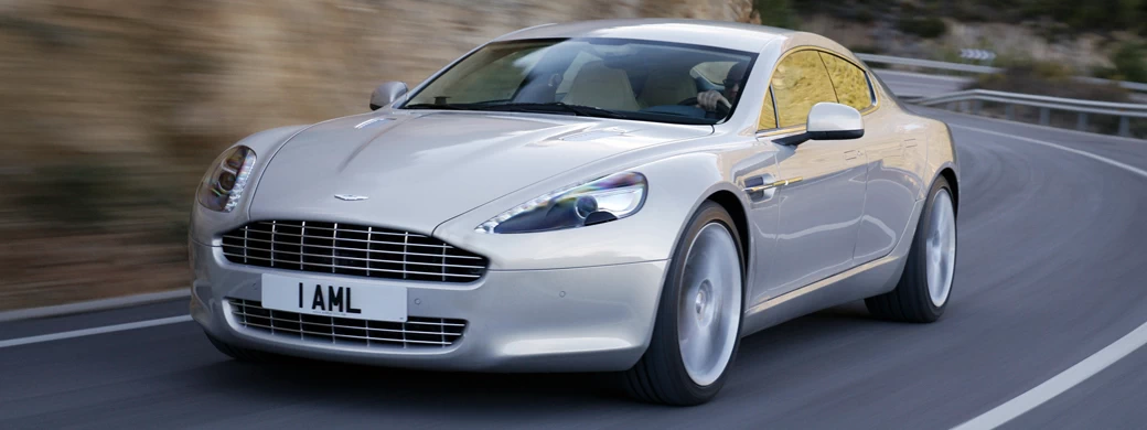   Aston Martin Rapide (Silver Blonde) - 2010 - Car wallpapers