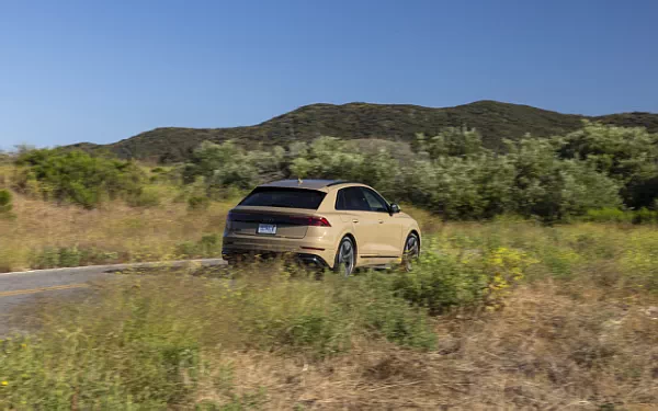 ���� ���������� Audi Q8 55 TFSI quattro S line (Sakhir Gold Metallic) US-spec - 2025