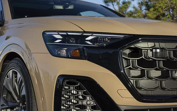 ���� ���������� Audi Q8 55 TFSI quattro S line (Sakhir Gold Metallic) US-spec - 2025