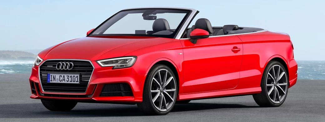   Audi A3 Cabriolet 2.0 TDI quattro S-line - 2016 - Car wallpapers