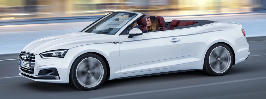   Audi A5 Cabriolet 2.0 TDI quattro S line - 2017 - Car wallpapers