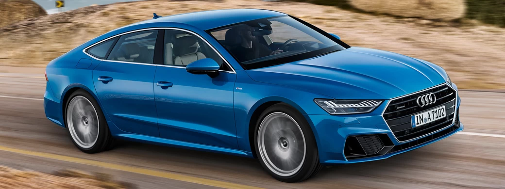   Audi A7 Sportback quattro S line - 2018 - Car wallpapers