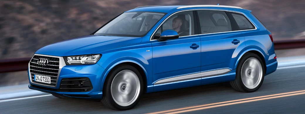   Audi Q7 TFSI quattro S-line - 2015 - Car wallpapers