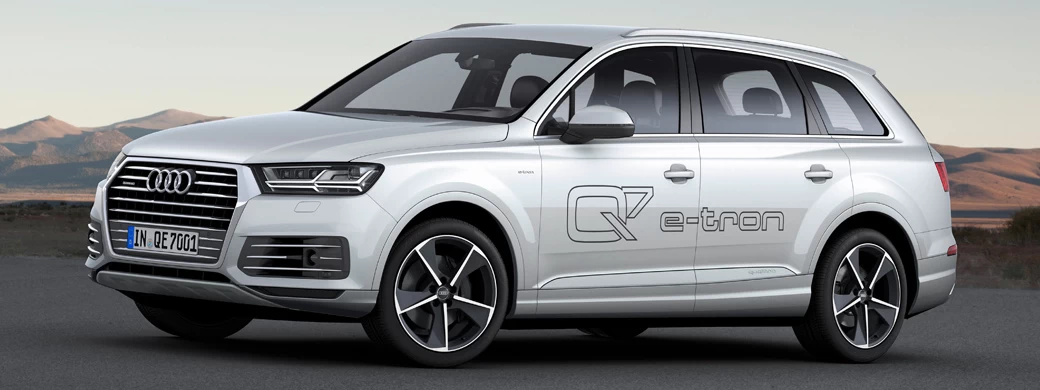   Audi Q7 e-tron 3.0 TDI quattro - 2015 - Car wallpapers