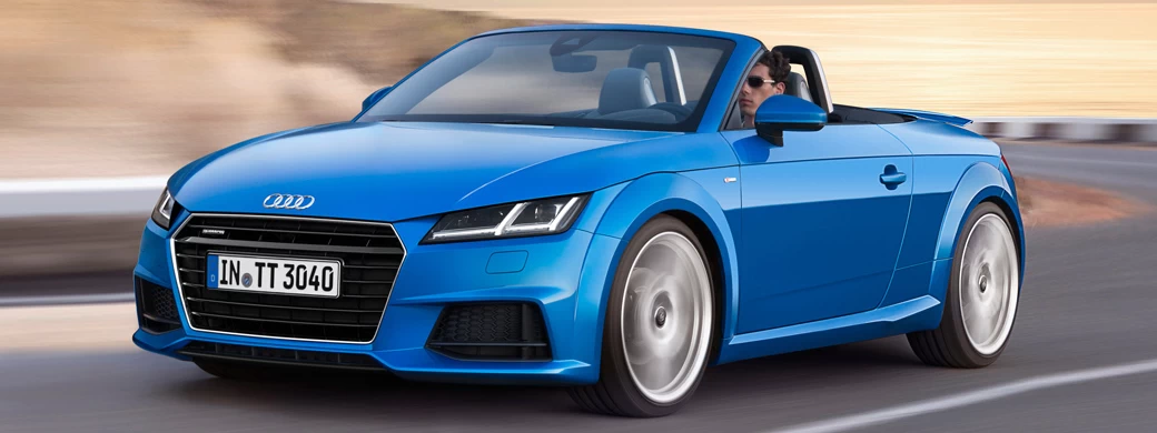   Audi TT Roadster 2.0 TFSI quattro S line - 2014 - Car wallpapers
