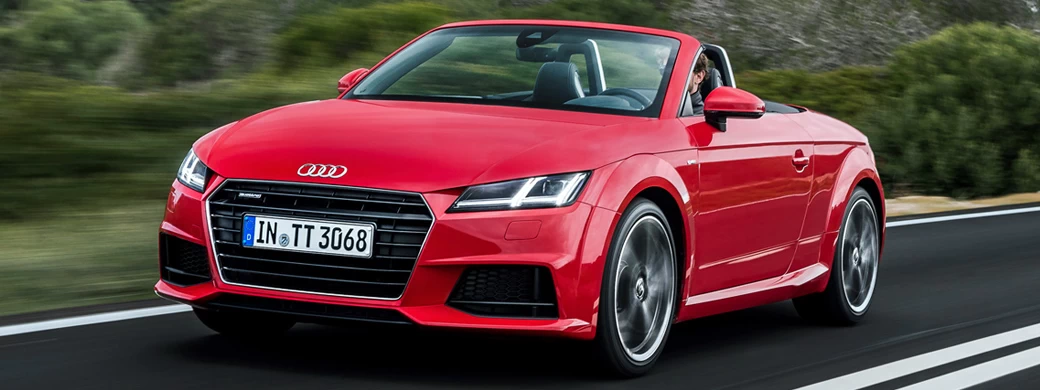   Audi TT Roadster 2.0 TFSI quattro S line - 2015 - Car wallpapers