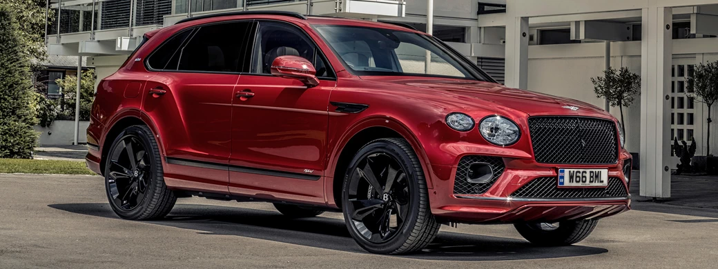   Bentley Bentayga Hybrid First Edition (Dragon Red) UK-spec - 2021 - Car wallpapers