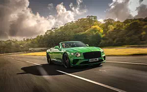   Bentley Continental GT V8 Convertible (Apple Green) UK-spec - 2020