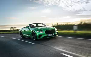   Bentley Continental GT V8 Convertible (Apple Green) UK-spec - 2020