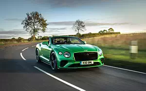   Bentley Continental GT V8 Convertible (Apple Green) UK-spec - 2020