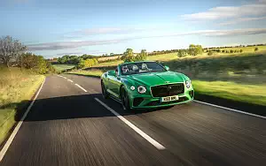   Bentley Continental GT V8 Convertible (Apple Green) UK-spec - 2020