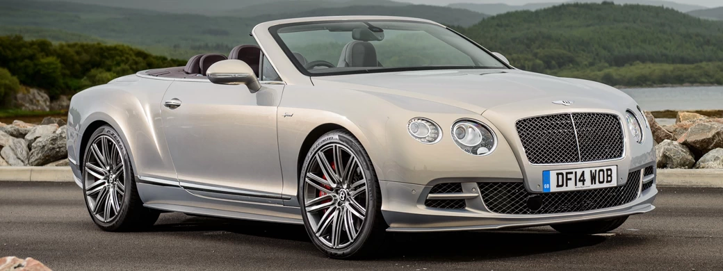   Bentley Continental GT Speed Convertible UK-spec - 2014 - Car wallpapers