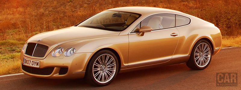   Bentley Continental GT Speed - 2007 - Car wallpapers