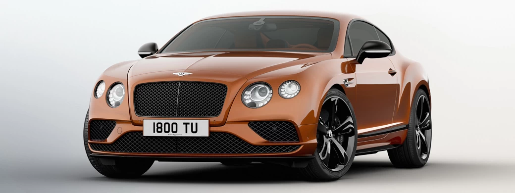   Bentley Continental GT Speed Black Edition - 2016 - Car wallpapers