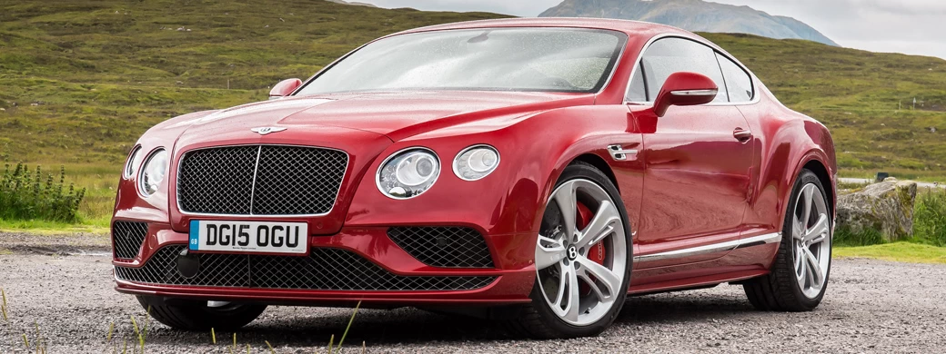   Bentley Continental GT Speed UK-spec - 2015 - Car wallpapers