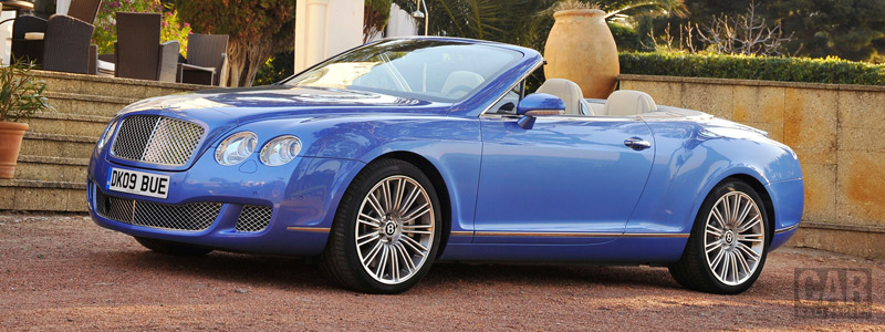   Bentley Continental GTC Speed - 2009 - Car wallpapers