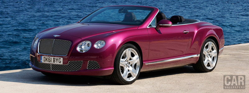   Bentley Continental GTC W12 - 2012 - Car wallpapers