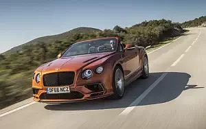  Bentley Continental Supersports Convertible (Orange Flame) - 2017