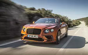   Bentley Continental Supersports Convertible (Orange Flame) - 2017