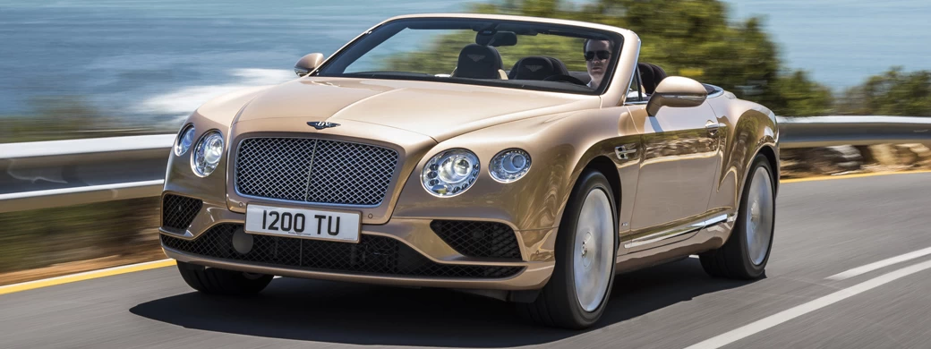   Bentley Continental GT Convertible - 2015 - Car wallpapers