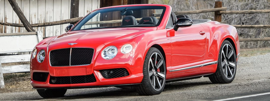   Bentley Continental GT V8 S Convertible - 2014 - Car wallpapers