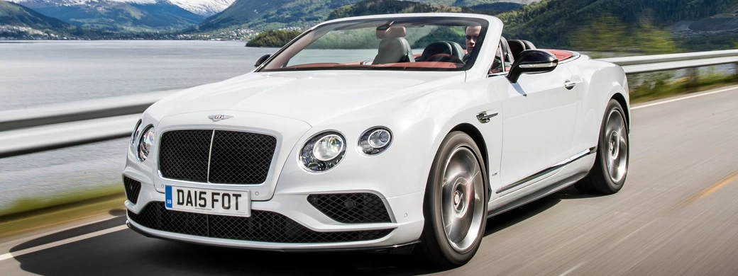   Bentley Continental GT V8 S Convertible - 2015 - Car wallpapers
