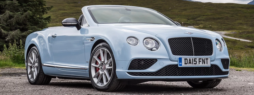   Bentley Continental GT V8 S Convertible UK-spec - 2015 - Car wallpapers