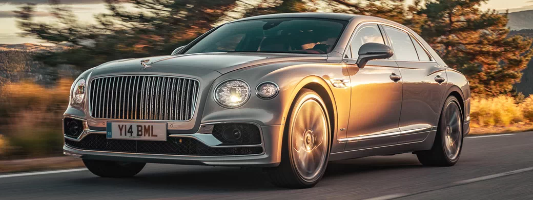   Bentley Flying Spur (Extreme Silver) - 2019 - Car wallpapers