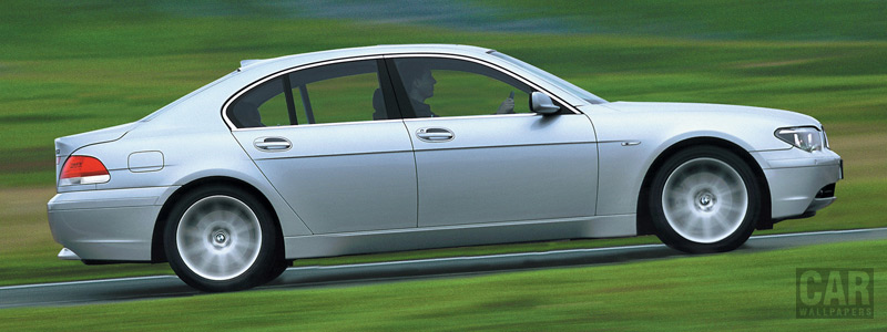   BMW 7-series UK-spec - 2002 - Car wallpapers