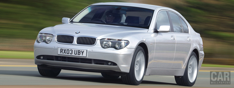   BMW 730d UK-spec - 2003 - Car wallpapers