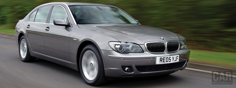   BMW 750Li UK-spec - 2005 - Car wallpapers