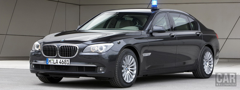 Обои автомобили BMW 7-Series High Security 2009 - Car wallpapers