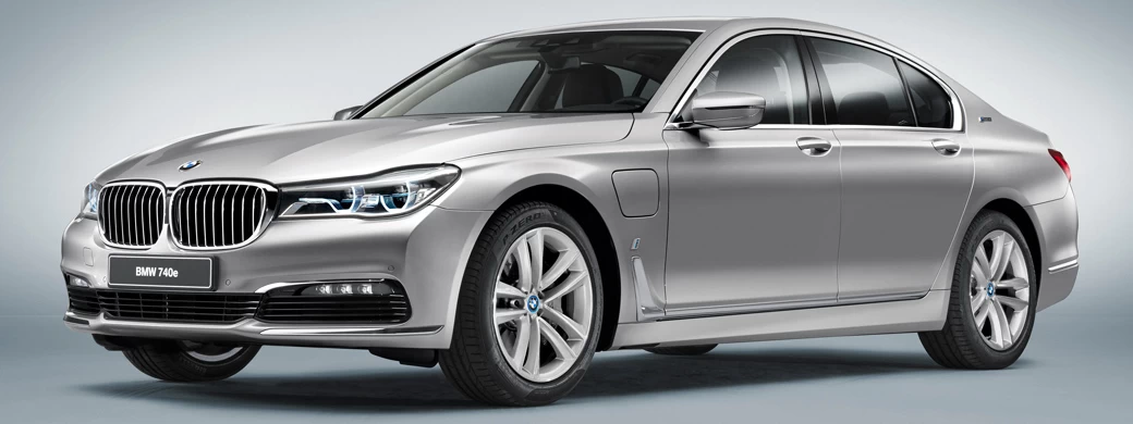   BMW 740e iPerformance - 2016 - Car wallpapers