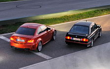   BMW 1-Series M Coupe E82 2011 and BMW M3 Sport Evolution E30