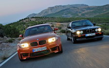   BMW 1-Series M Coupe E82 2011 and BMW M3 Sport Evolution E30