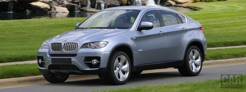 Обои автомобили BMW X6 ActiveHybrid - Car wallpapers