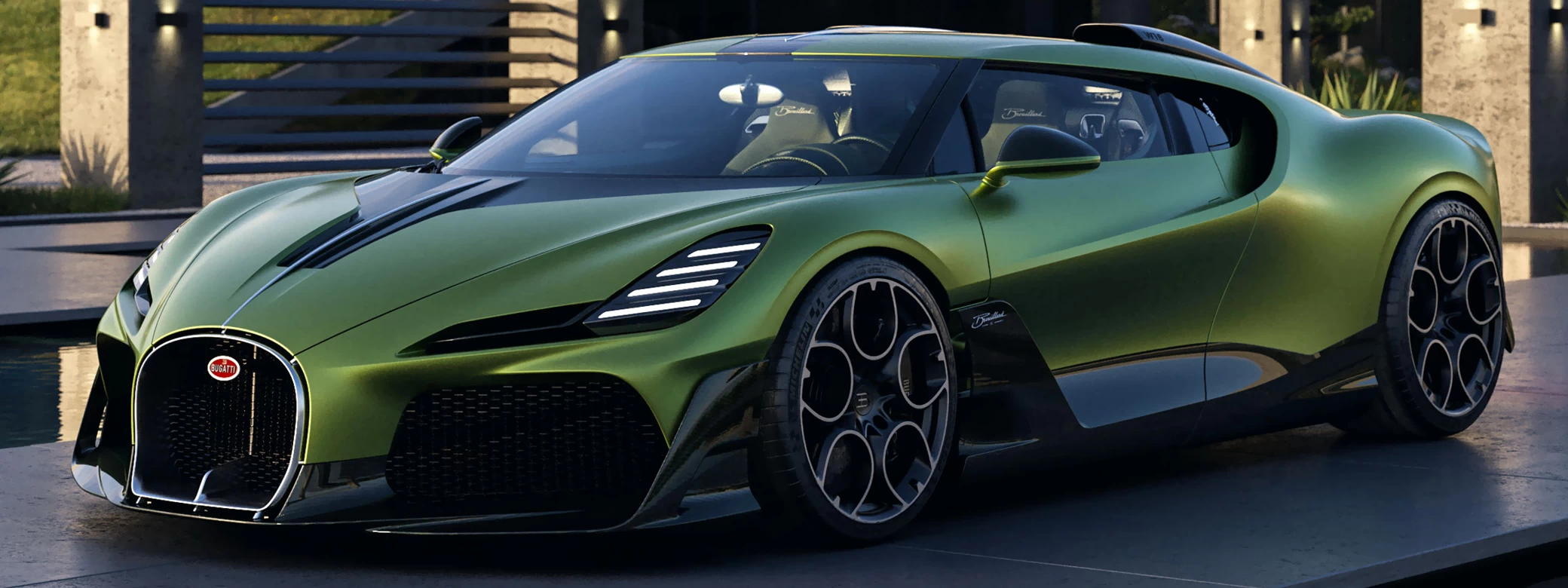 ���� ���������� Bugatti Brouillard - 2025 - Car wallpapers