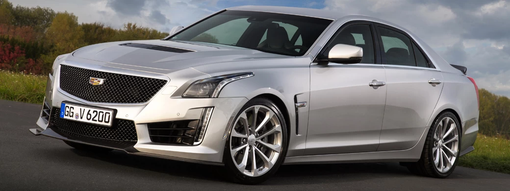   Cadillac CTS-V EU-spec - 2015 - Car wallpapers