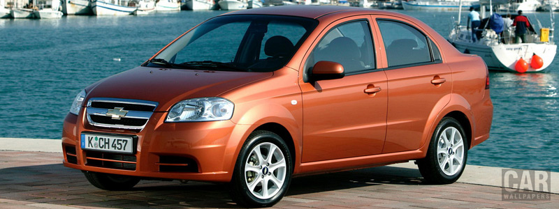 Обои автомобили Chevrolet Aveo 4-door - Car wallpapers