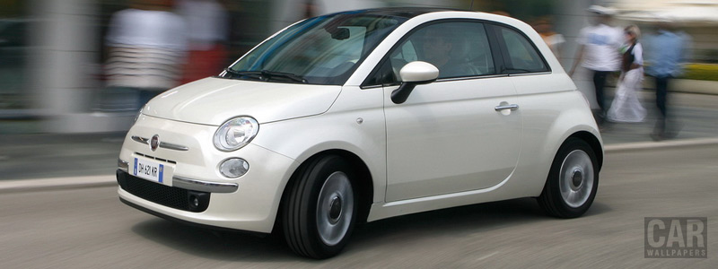 Обои автомобили Fiat 500 - Car wallpapers