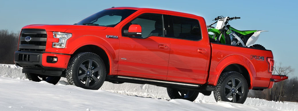   Ford F-150 XLT SuperCrew - 2014 - Car wallpapers