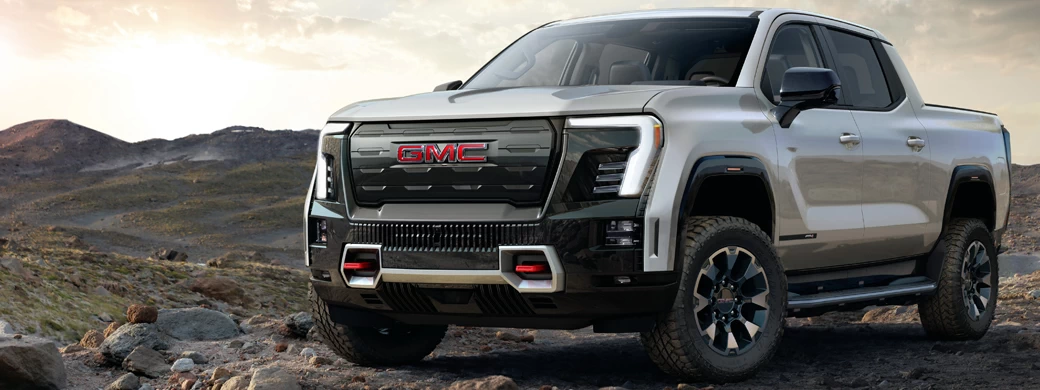   GMC Sierra EV AT4 Crew Cab - 2024 - Car wallpapers