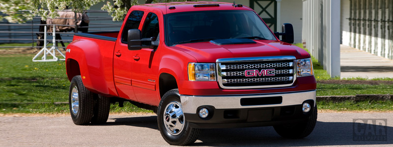   GMC Sierra 3500 HD SLT Crew Cab - 2013 - Car wallpapers