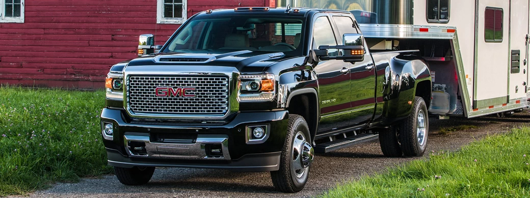   GMC Sierra 3500 HD Denali Crew Cab - 2016 - Car wallpapers