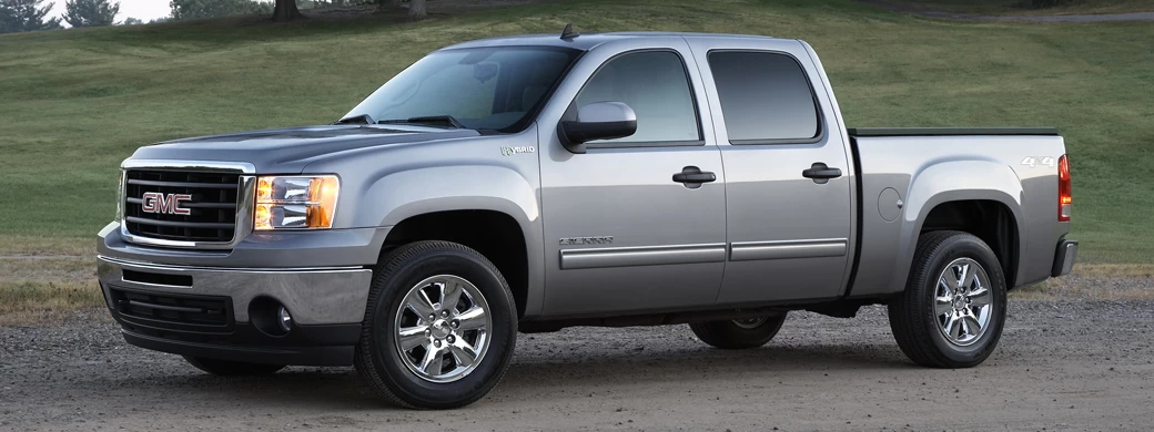   GMC Sierra Hybrid Crew Cab - 2009 - Car wallpapers