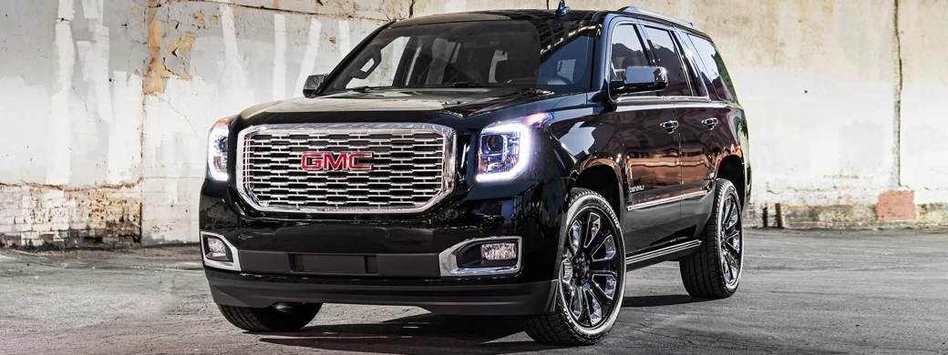   GMC Yukon Denali Ultimate Black - 2018 - Car wallpapers
