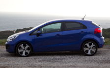 ���� ���������� Kia Rio 5door Blue - 2011