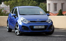 ���� ���������� Kia Rio 5door Blue - 2011