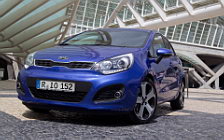 ���� ���������� Kia Rio 5door Blue - 2011