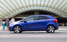 ���� ���������� Kia Rio 5door Blue - 2011
